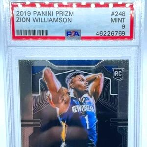 2019 Panini Prizm Zion #248 PSA9